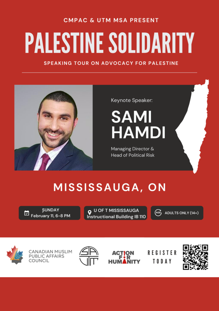 Palestine Solidarity & Advocacy – Mississauga Event