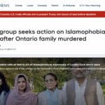 CTV News: Muslim group seeks action on Islamophobia 5 years after Ontario family murdered